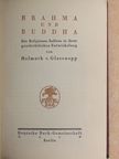 Helmuth v. Glasenapp - Brahma und Buddha [antikvár]