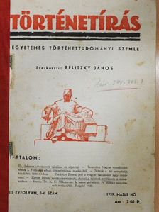 Dr. Bendefy László - Történetírás 1939. május [antikvár]