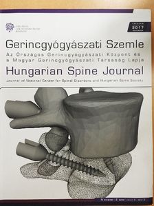 Dr. Jakab Gábor - Gerincgyógyászati Szemle 2017. november [antikvár]