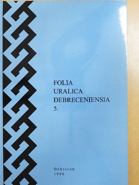 A. Molnár Ferenc - Folia Uralica Debreceniensia 5. [antikvár]