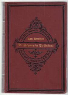 Karl Kautsky - Der Ursprung des Christentums [antikvár]