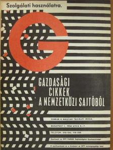 Gazdasági cikkek a nemzetközi sajtóból 1970. november 5. [antikvár]
