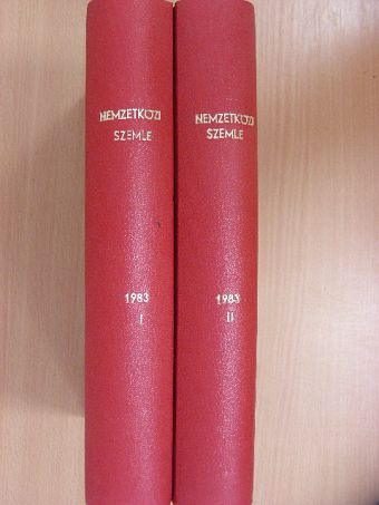 A. Rekunkov - Nemzetközi Szemle 1983. január-december I-II. [antikvár]