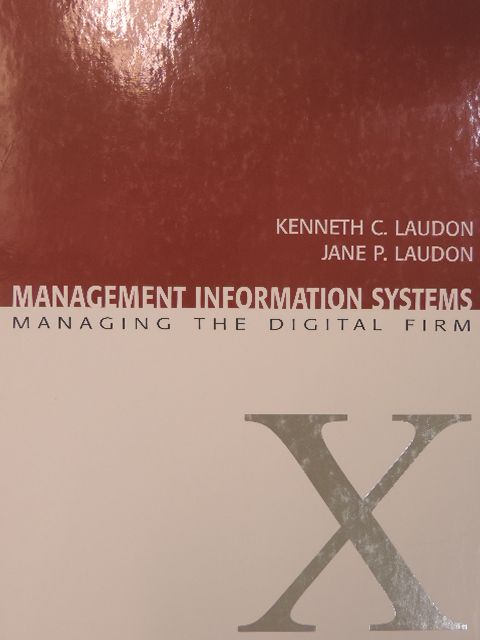 Jane P. Laudon - Management Information Systems - CD-vel [antikvár]