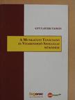 Gyulavári Tamás - A munkaügyi tanácsadó és vitarendező szolgálat működése [antikvár]