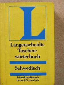 Langenscheidts Taschenwörterbuch der Schwedischen und Deutschen sprache I-II. [antikvár]
