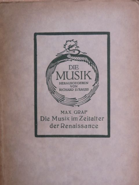Max Graf - Die Musik XII. (gótbetűs) (Dr. Castiglione László könyvtárából) [antikvár]