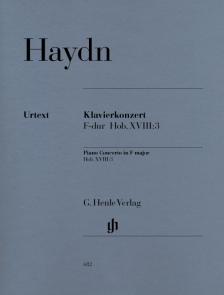 HAYDN,J - KLAVIERKONZERT F-DUR, HOB.XVIII:3 URTEXT (KLAVIERQUINTETT)
