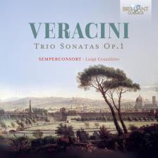 VERACINI - TRIO SONATAS OP.1 CD LUIGI COZZOLINO