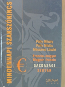 Francia-magyar/magyar-francia gazdasági szótár [antikvár]