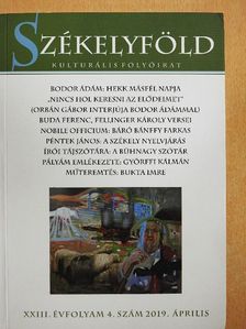 Bodor Ádám - Székelyföld 2019. április [antikvár]