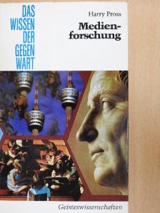 Harry Pross - Medienforschung [antikvár]