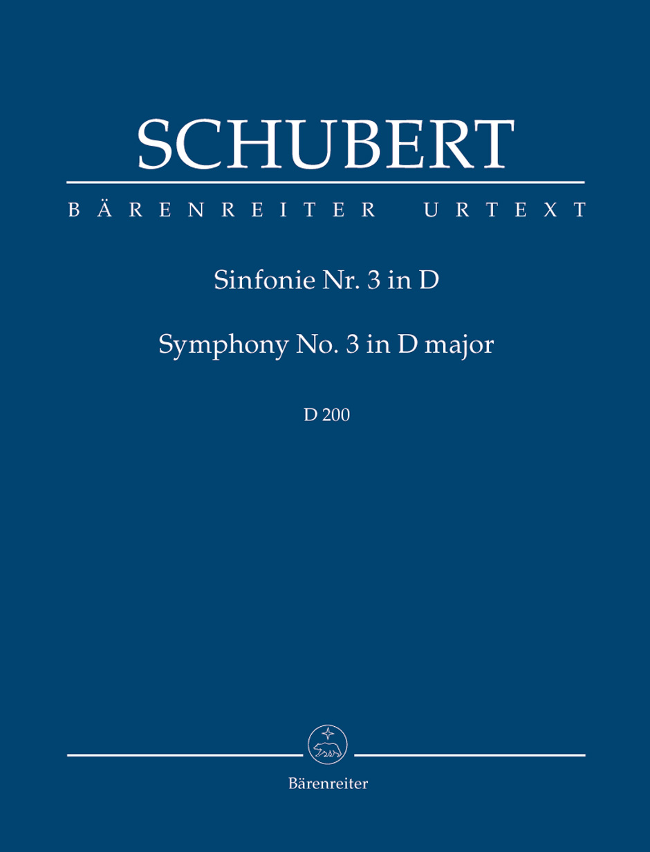 Franz Schubert - SINFONIE NR.3 IN D D200 URTEXT (FEIL / LANDON)