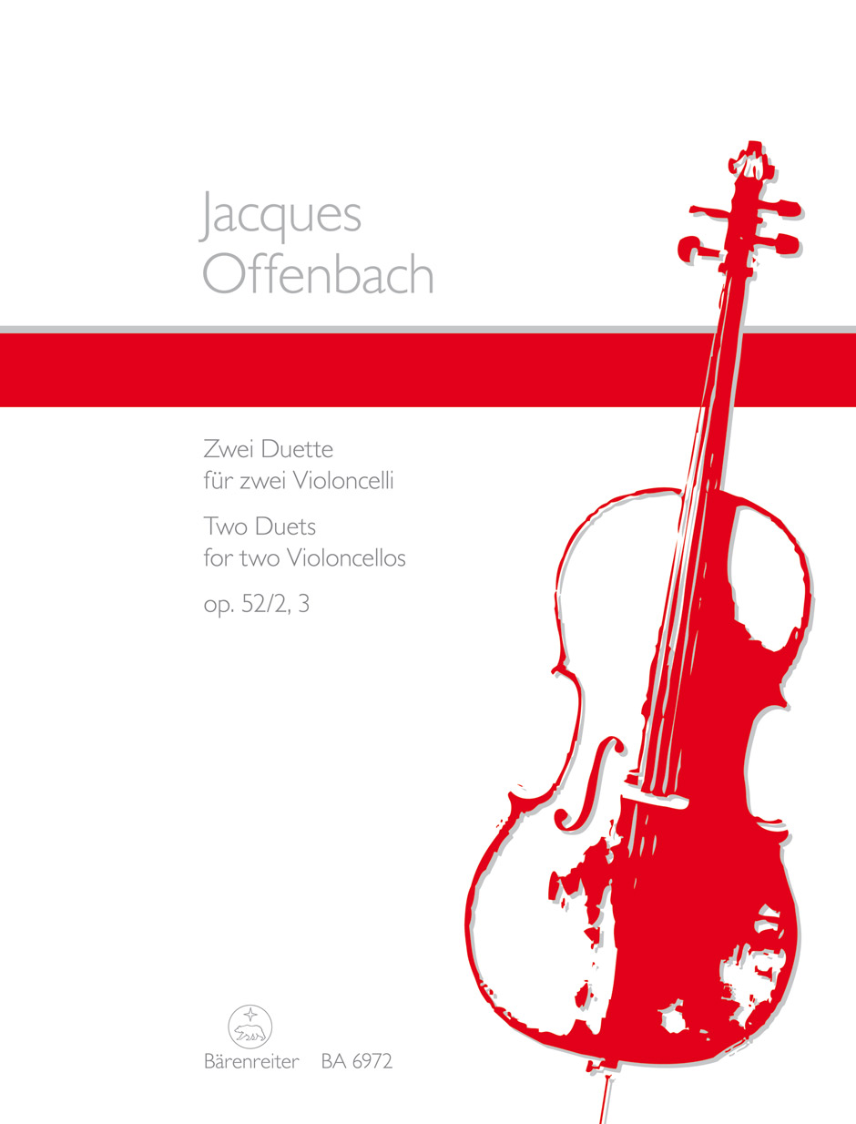 Offenbach - ZWEI GUETTE FÜR ZWEI VIOLONCELLI OP.52/2,3