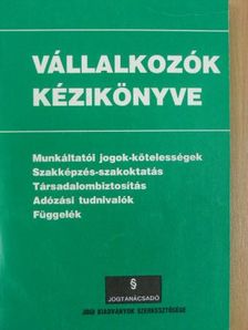 Vállalkozók kézikönyve [antikvár]