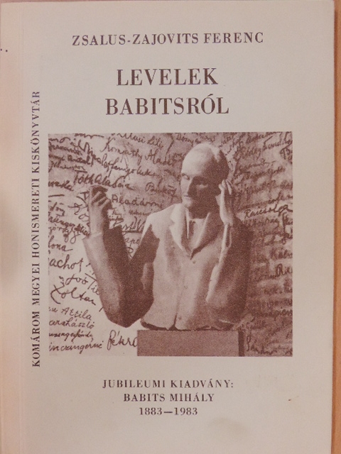 Zsalus-Zajovits Ferenc - Levelek Babitsról [antikvár]
