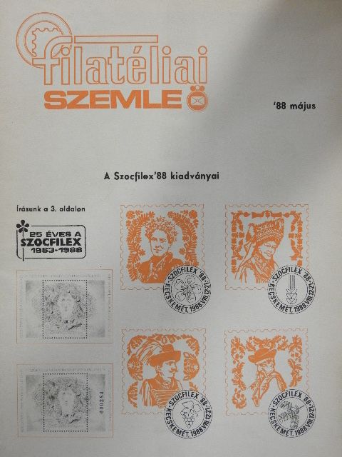 Filatéliai Szemle 1988. május [antikvár]