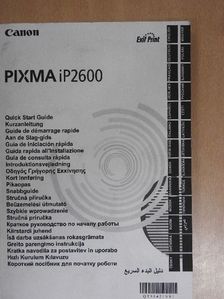 Canon PIXMA iP2600 - Quick Start Guide - CD-vel [antikvár]