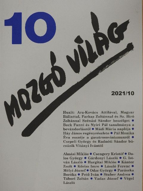 Háy János - Mozgó Világ 2021. október [antikvár]