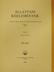 Cserkész Tamás - Állattani Közlemények 90/1. [antikvár]