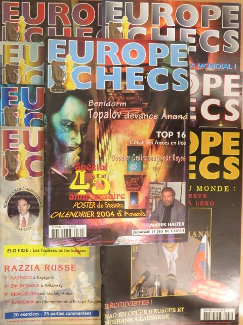 Europe Échecs 2004. (nem teljes évfolyam) [antikvár]