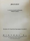 Dr. Nerpel József - Jegyzet az okmányazonosító tanfolyamok hallgatói számára [antikvár]