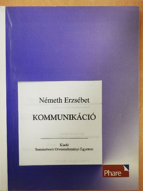 Németh Erzsébet - Kommunikáció [antikvár]