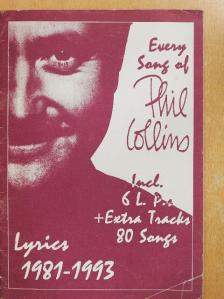 Phil Collins - Every Song of Phil Collins [antikvár]