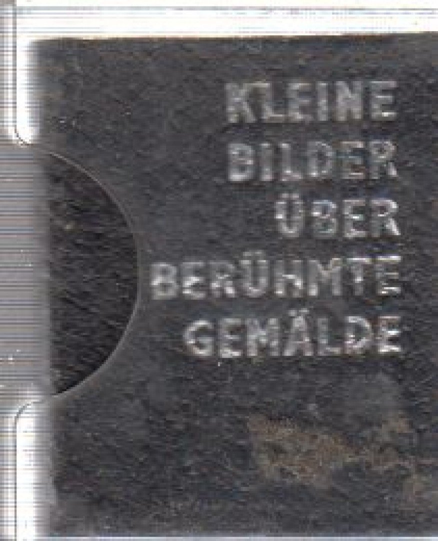 Barabás Éva - Kleine Bilder über Berühmte Gemalde (mini) [antikvár]