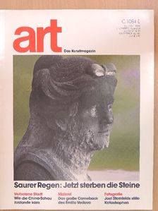 Alfred Nemeczek - art - Das Kunstmagazin Juli 1985. [antikvár]