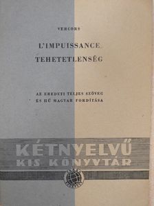 Vercors - Tehetetlenség/Azon a napon [antikvár]