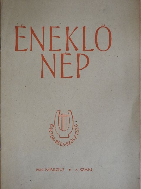 Éneklő nép 1950. március [antikvár]