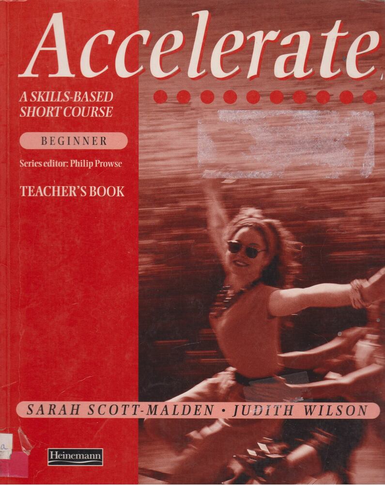 Accelerate Beginner Teacher's Book [antikvár]