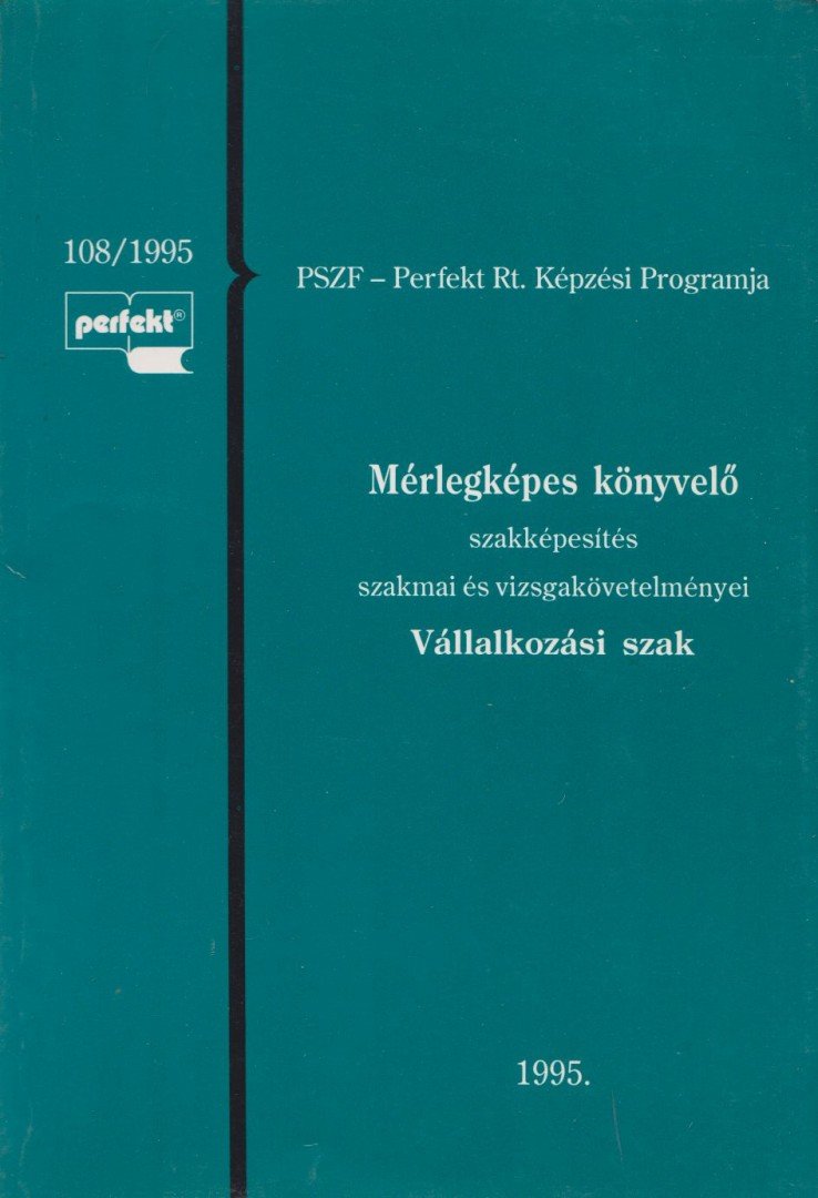 Dr. Roóz József - Mérlegképes könyvelő szakképesítés szakmai és vizsgakövetelményei - Vállalkozási szak [antikvár]
