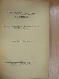 Böhm Vilmos - Két forradalom tüzében [antikvár]
