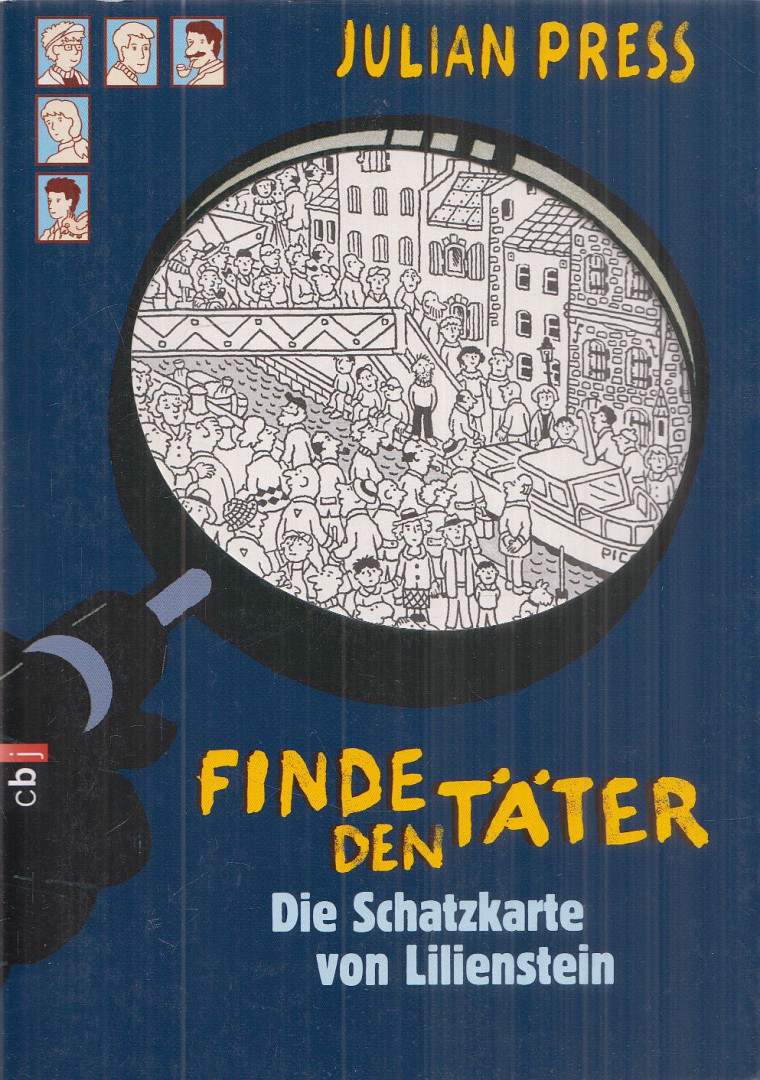 Press, Julian - Finde den Täter - Die Schatzkarte von Lilienstein [antikvár]