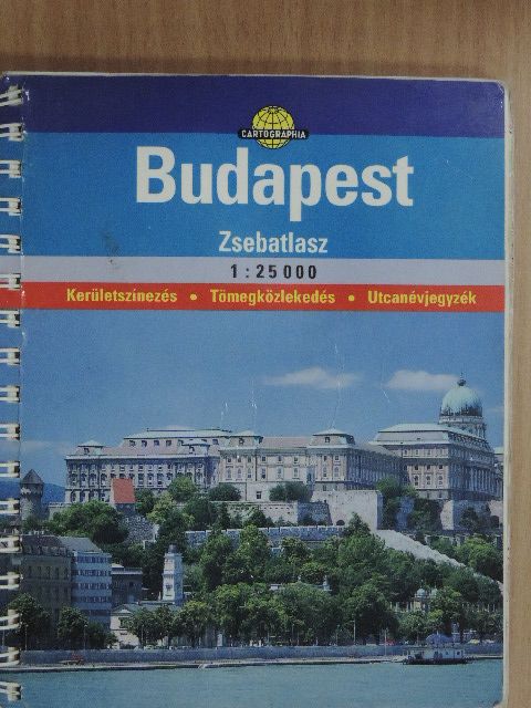 Budapest zsebatlasz [antikvár]