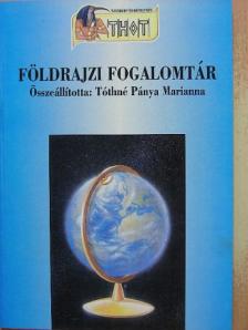 Földrajzi fogalomtár [antikvár]