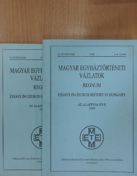 Blet Pierre - Magyar Egyháztörténeti Vázlatok 1998/1-4. [antikvár]