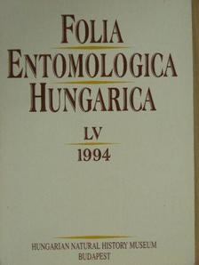 Endrődi S. - Folia Entomologica Hungarica 1994. [antikvár]
