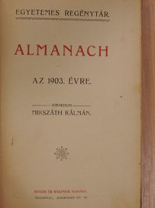 Abonyi Árpád - Almanach az 1903. évre [antikvár]