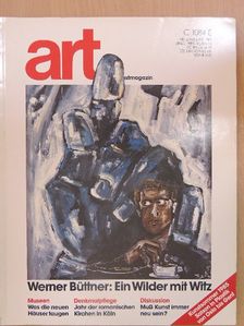 Alfred Nemeczek - art - Das Kunstmagazin August 1985. [antikvár]