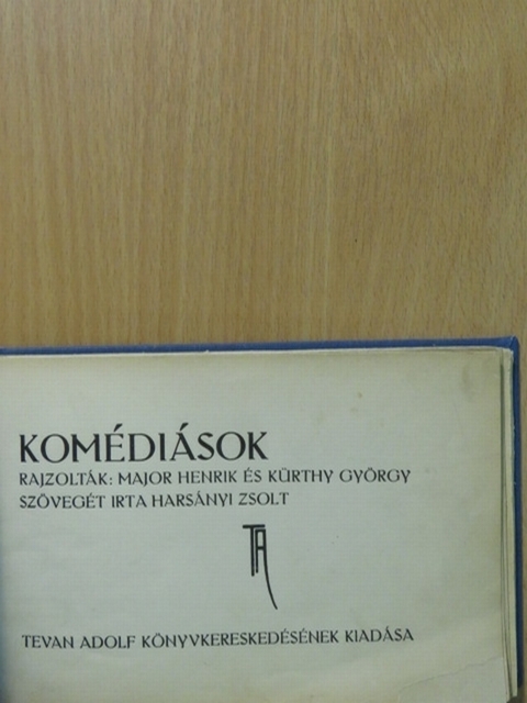 Harsányi Zsolt - Komédiások [antikvár]