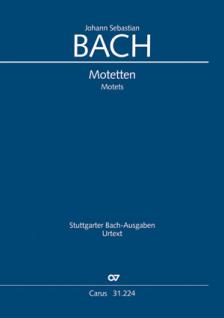 J. S. Bach - MOTETTEN. CHORSTIMME