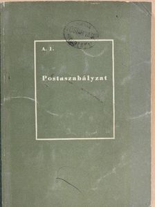 Postaszabályzat [antikvár]