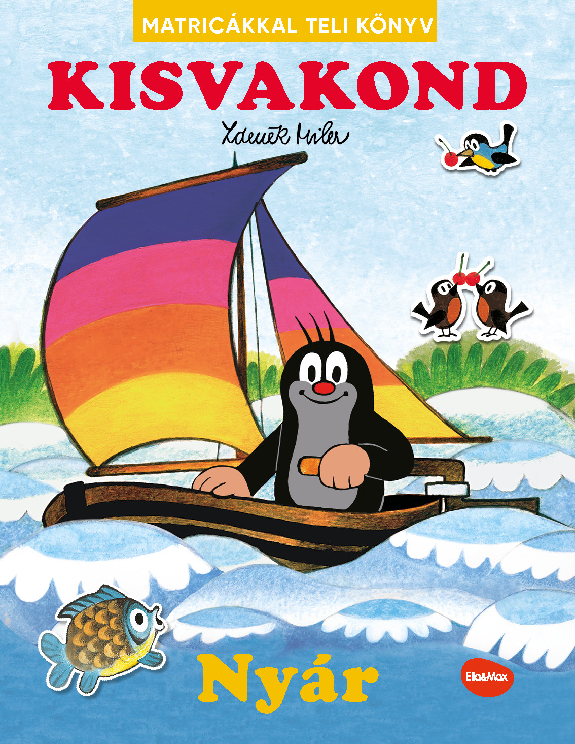 KISVAKOND &amp; NYÁR | Matricákkal teli könyv