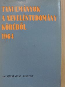 Bánfalvi József - Tanulmányok a neveléstudomány köréből 1964 [antikvár]