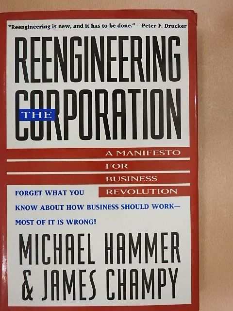 James Champy - Reengineering The Corporation [antikvár]