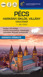 Pécs, Harkány, Siklós, Villány várostérkép (+Baranya vármegye térképe)