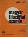 Atanasz Sztojkov - Magyar Filozófiai Szemle 1975/1-2. [antikvár]